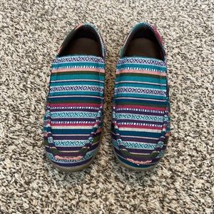 Women’s roper multi colored shoes